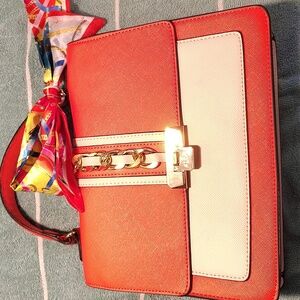 Aldo NWOT Handbag/crossbody Purse Orange/tan